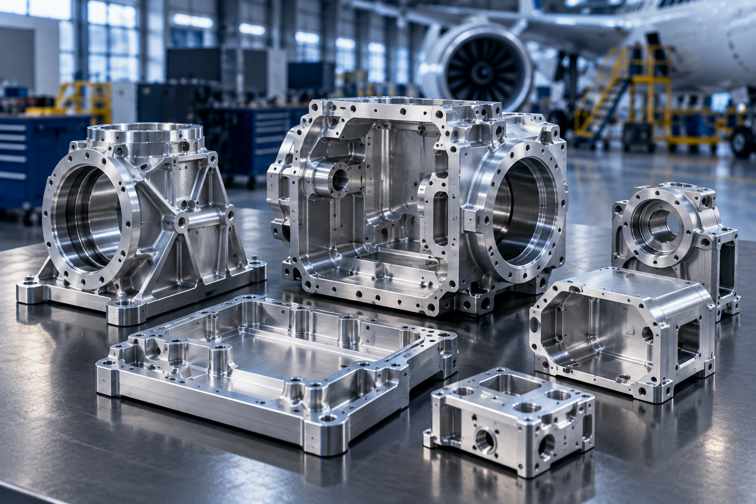 Precision CNC machined aerospace housings and enclosures for engineering projects in Dubai and the UAE