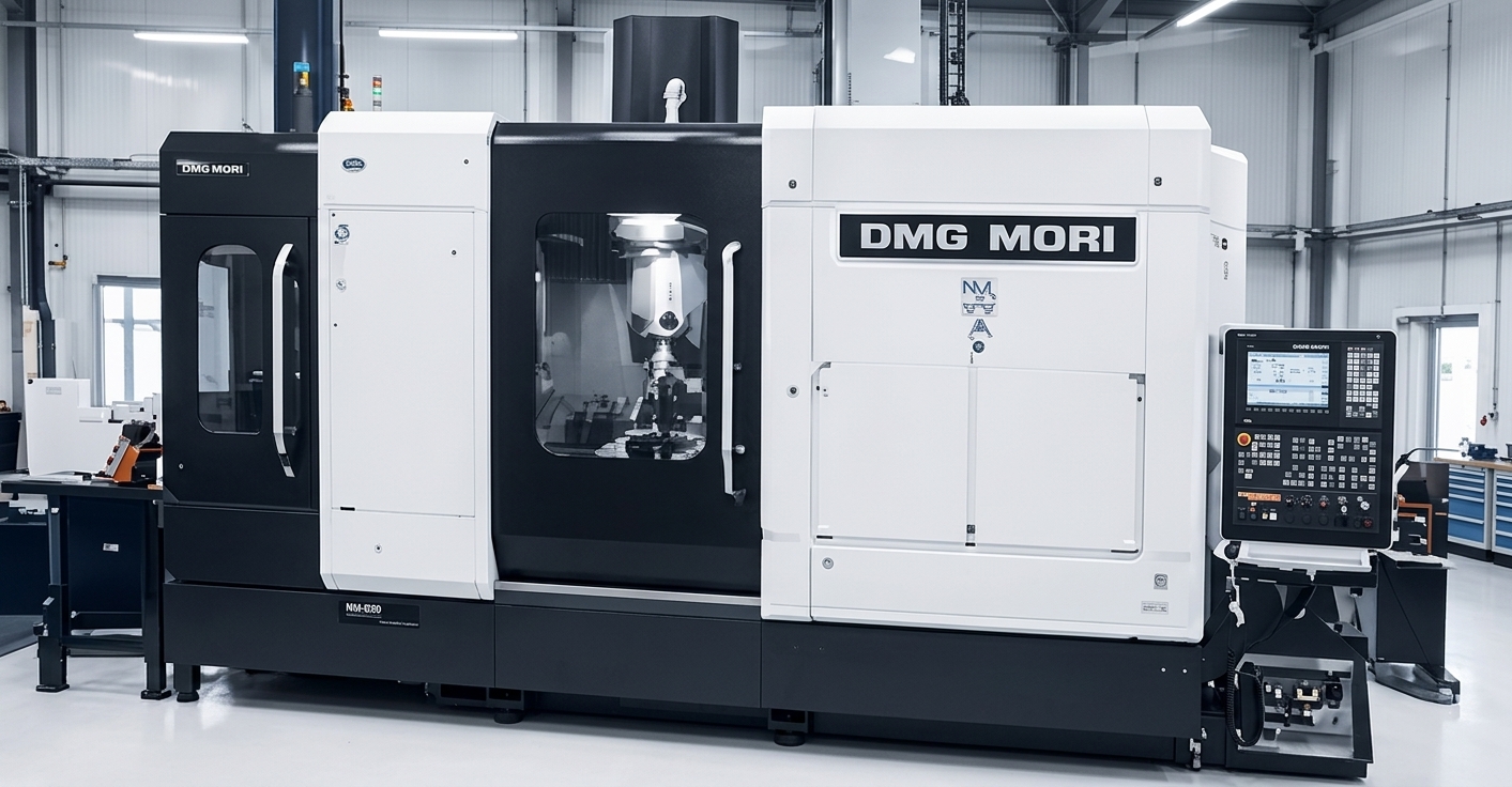 Modern CNC machining centre for repeat precision manufacturing