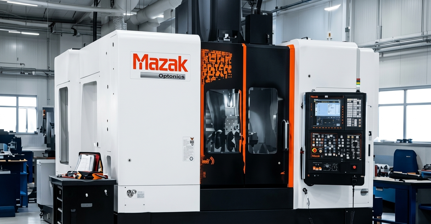 Vertical CNC machining centre for precision milling operations